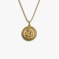 Awe Inspired Necklaces 14K Gold Vermeil / Box Chain / 16'' - 18'' Achilles + Patroclus Necklace