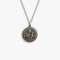Awe Inspired Necklaces Gunmetal / Cuban Chain / 16'' - 18'' Achilles + Patroclus Necklace