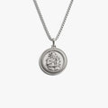 Awe Inspired Necklaces 925 Sterling Silver / Box Chain / 16'' - 18'' Achilles + Patroclus Necklace
