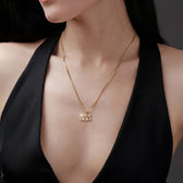Awe Inspired Pendants Sapphire Angel Number Amulet