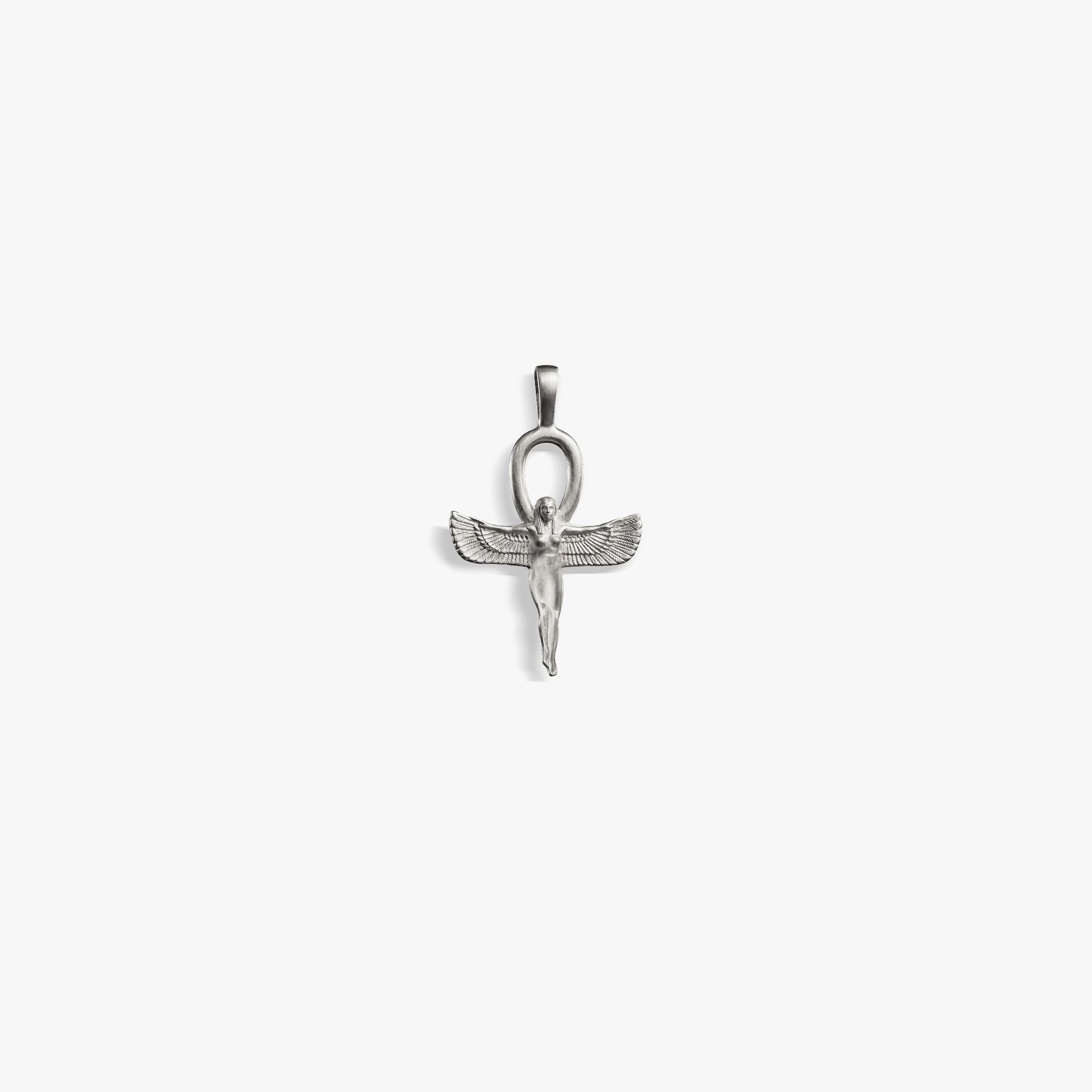 Awe Inspired Pendants 925 Sterling Silver / Mini Ankh of Isis Amulet