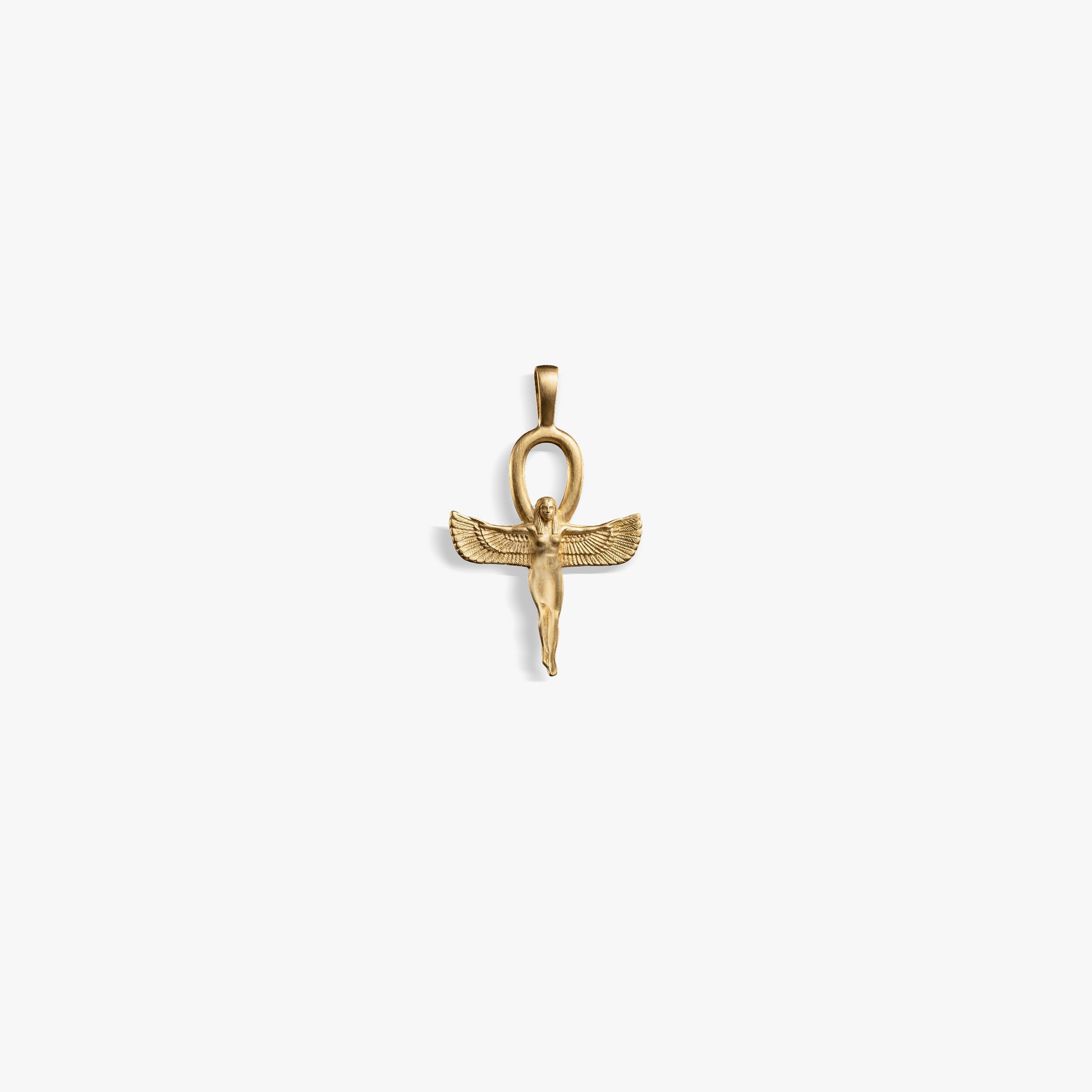 Awe Inspired Pendants 14K Gold Vermeil / Mini Ankh of Isis Amulet