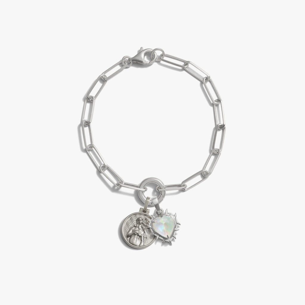 Awe Inspired Bracelets 925 Sterling Silver / Aphrodite Goddess Charm Bracelet