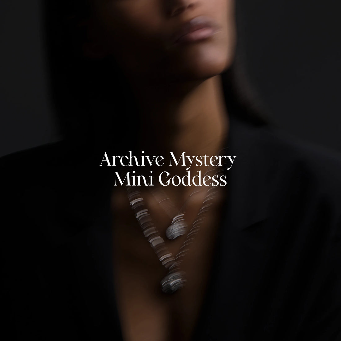 Awe Inspired Pendants 14K Gold Vermeil Archive Mystery Mini Goddess Pendant