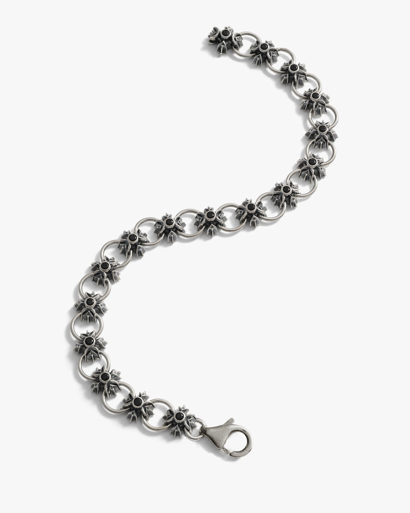 Awe Inspired Bracelets Triple Moon Crest Bracelet