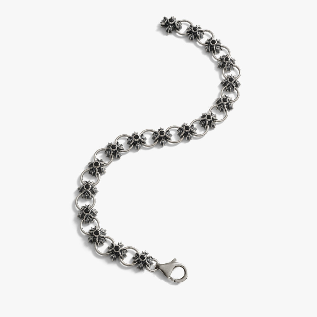 Awe Inspired Bracelets Triple Moon Crest Bracelet