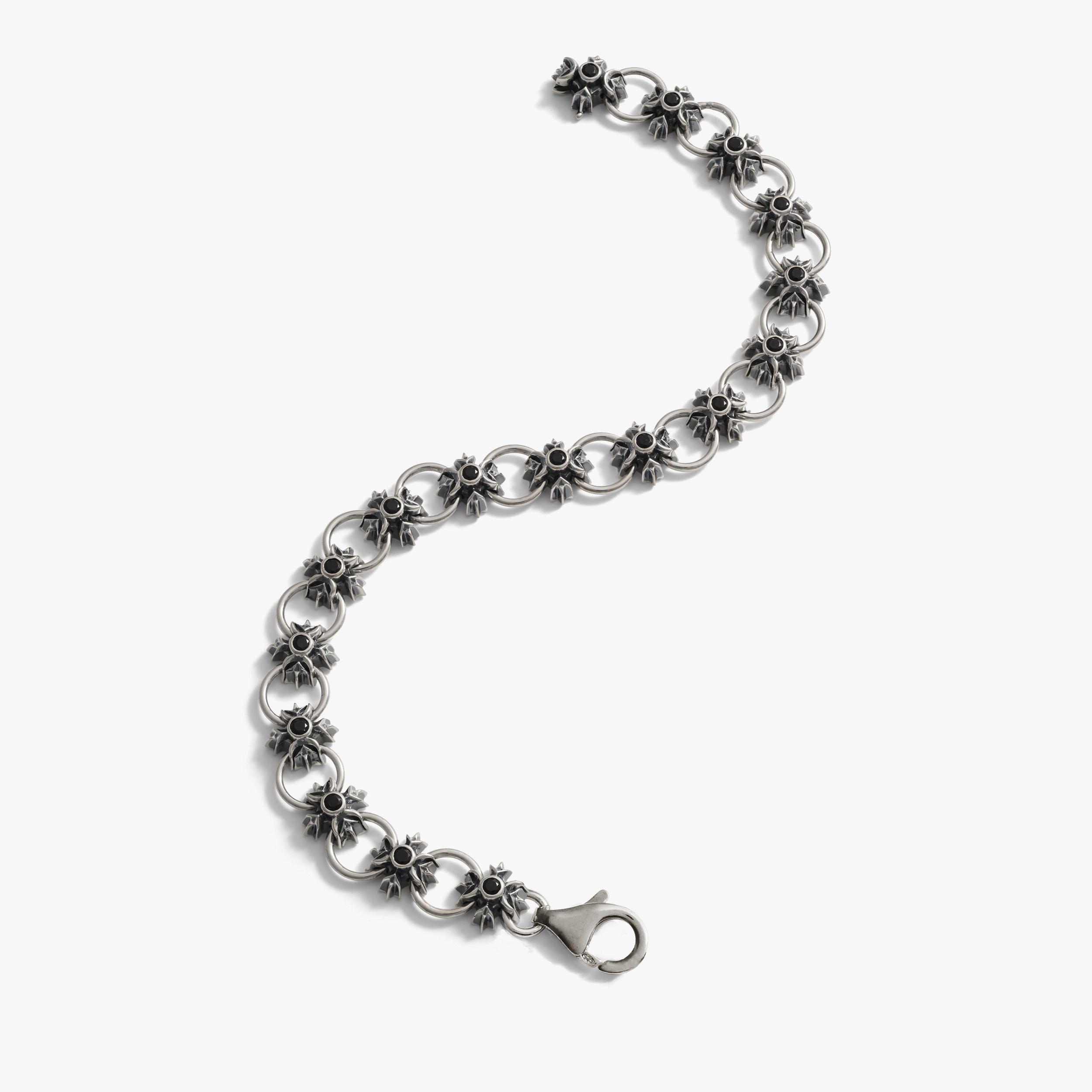 Awe Inspired Bracelets Triple Moon Crest Bracelet