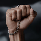 Awe Inspired Bracelets 925 Sterling Silver Chain Mail Hand Chain