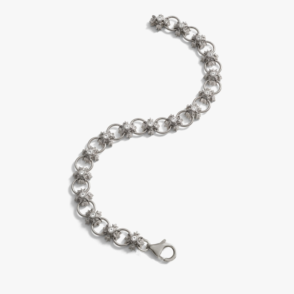 Awe Inspired Bracelets Triple Moon Crest Bracelet