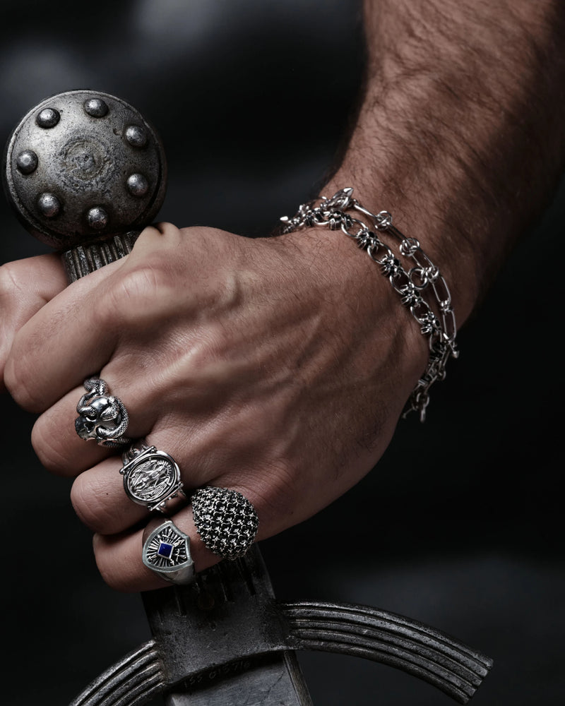 Awe Inspired Rings Gemstone Shield Defense Ring