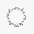 Awe Inspired Bracelets 925 Sterling Silver / 7.25" Knot Chain Toggle Bracelet