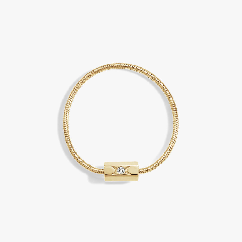 Awe Inspired Bracelets 14K Gold Vermeil / 7'' Snake Chain Collector Bracelet