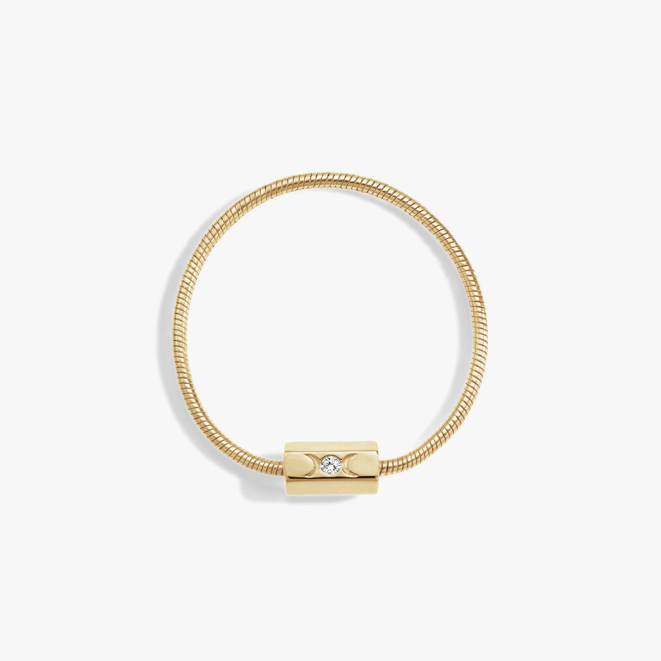 Awe Inspired Bracelets 14K Gold Vermeil / 7'' Snake Chain Collector Bracelet
