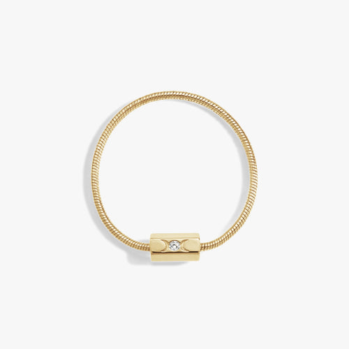 Awe Inspired Bracelets 14K Gold Vermeil / 7'' Snake Chain Collector Bracelet