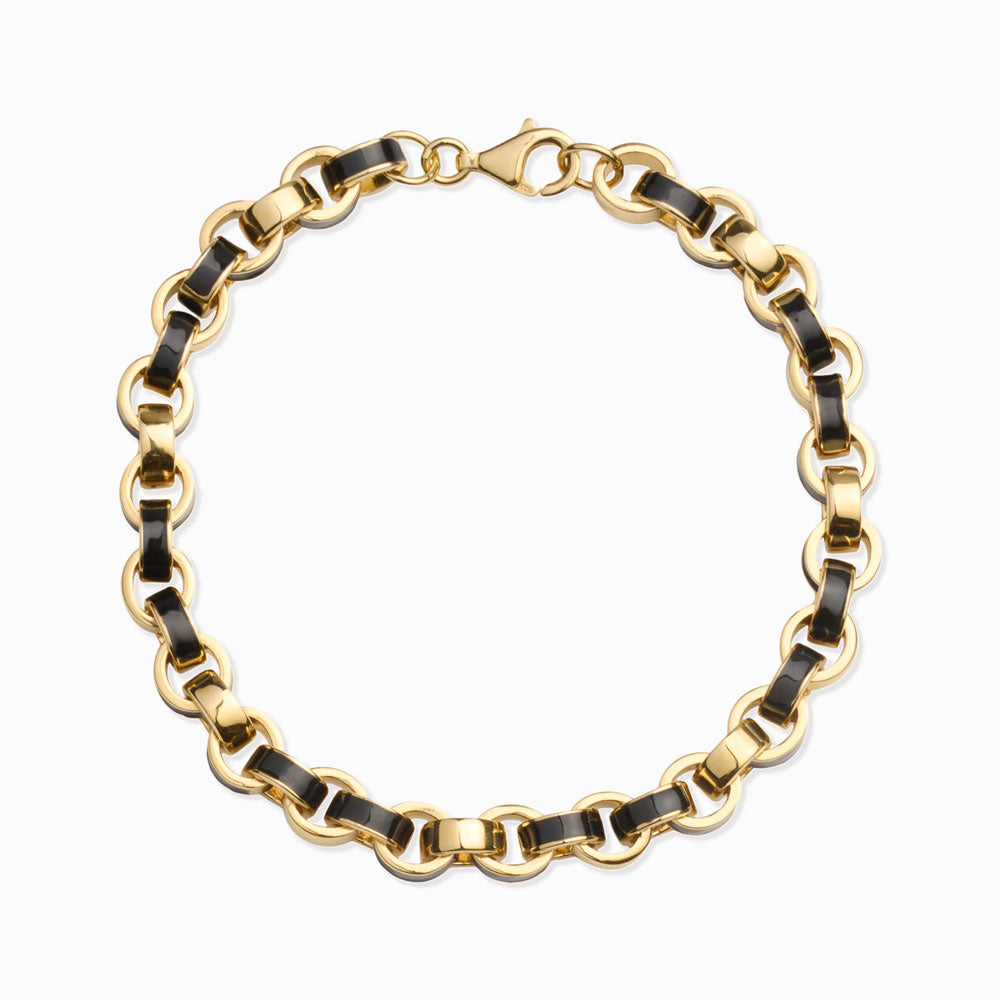 Gold Chunky Chain Bracelet – Anisa Sojka