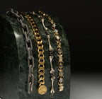 Awe Inspired Bracelets Triple Moon Tennis Bracelet