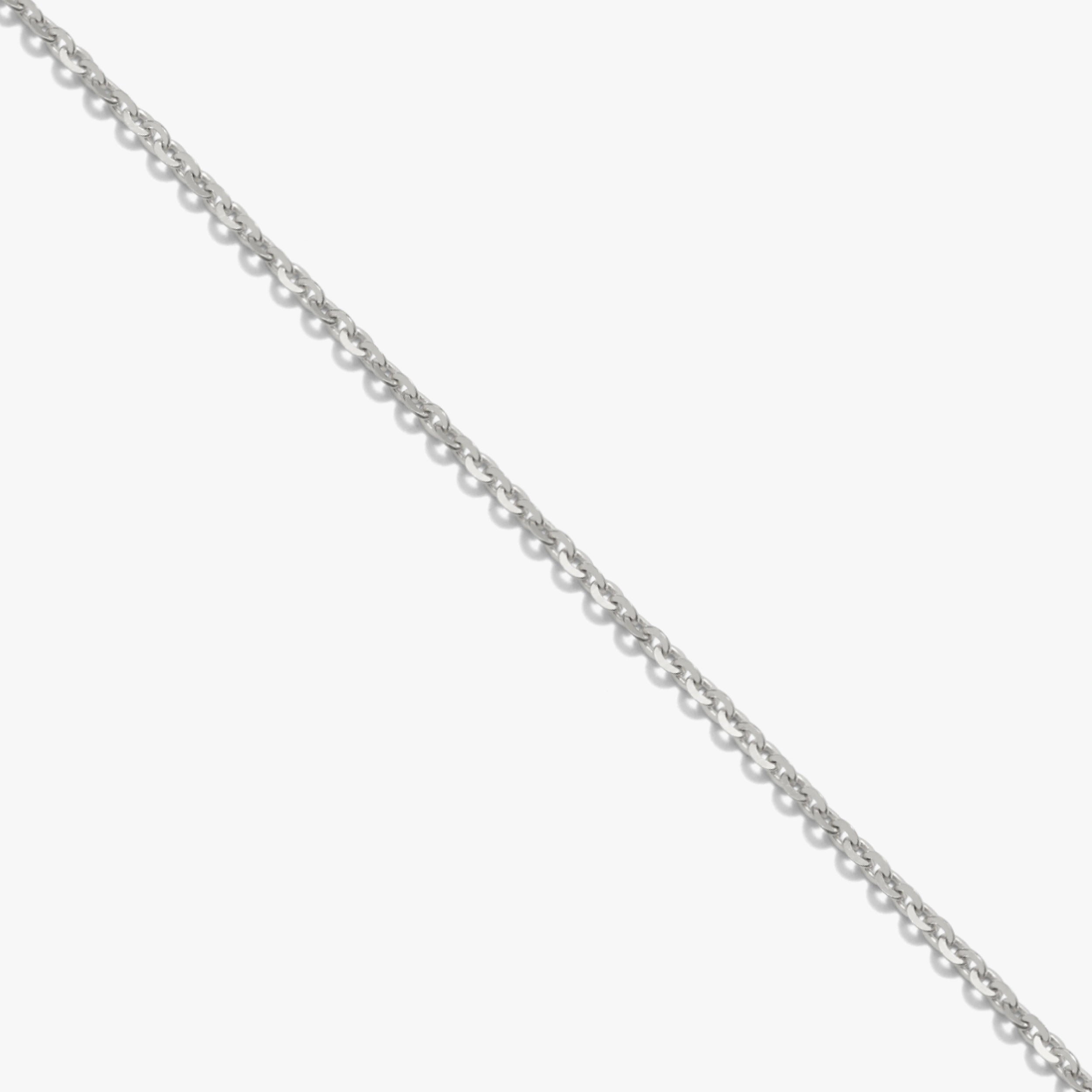 Awe Inspired Necklaces 925 Sterling Silver / Cable Chain / 16"-18" Chain Necklace
