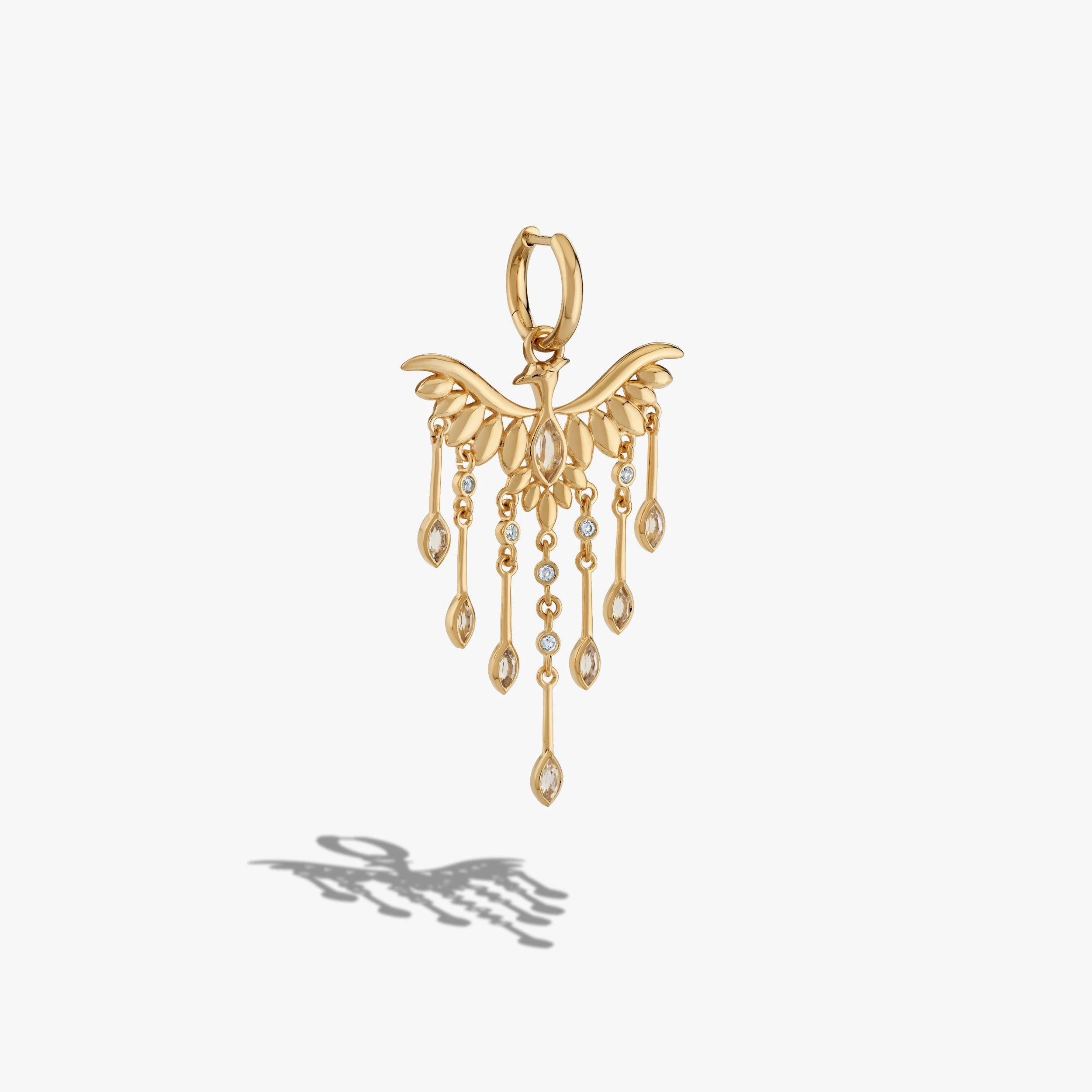 Awe Inspired  Earrings Chandelier Phoenix Drop Earrings