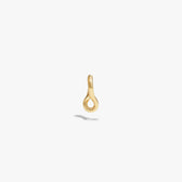 Awe Inspired Earrings 14K Gold Vermeil Collector Huggie Earring