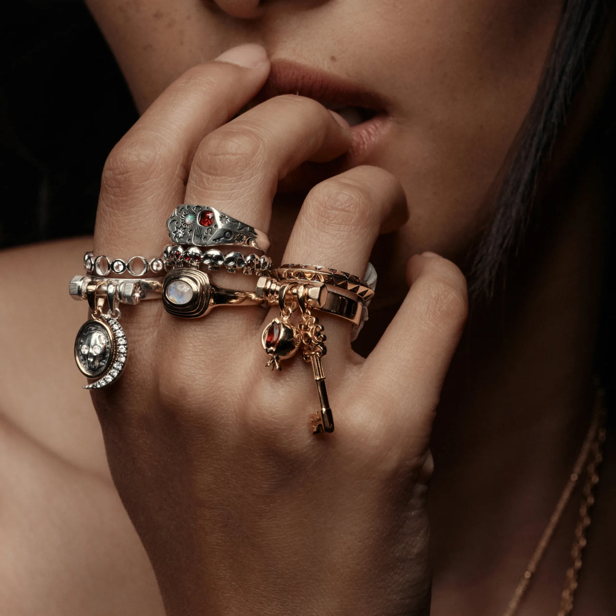Awe Inspired Rings Charm Collector Ring