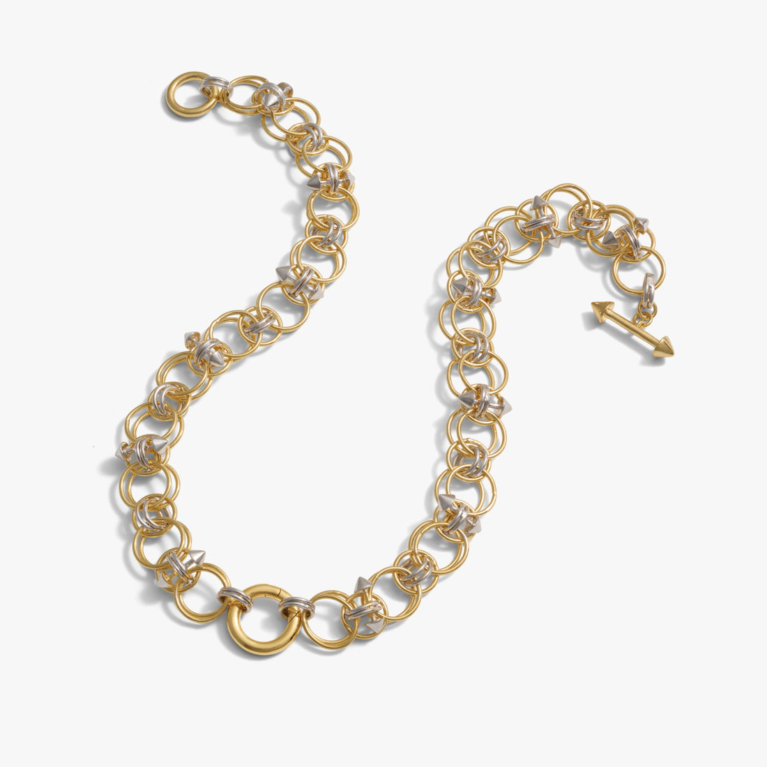 Awe Inspired Necklaces Chainmail Toggle Collar