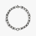 Awe Inspired Necklaces 925 Sterling Silver / Oxidized 925 Sterling Silver / 15" Chainmail Toggle Collar