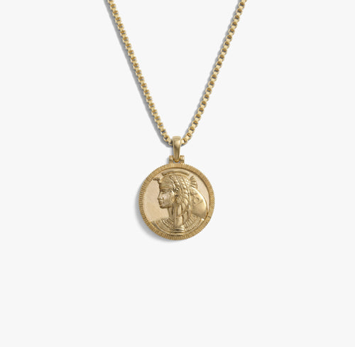 Awe Inspired Necklaces 14K Gold Vermeil / 16"-18" Cleopatra Real-Life Goddess Necklace