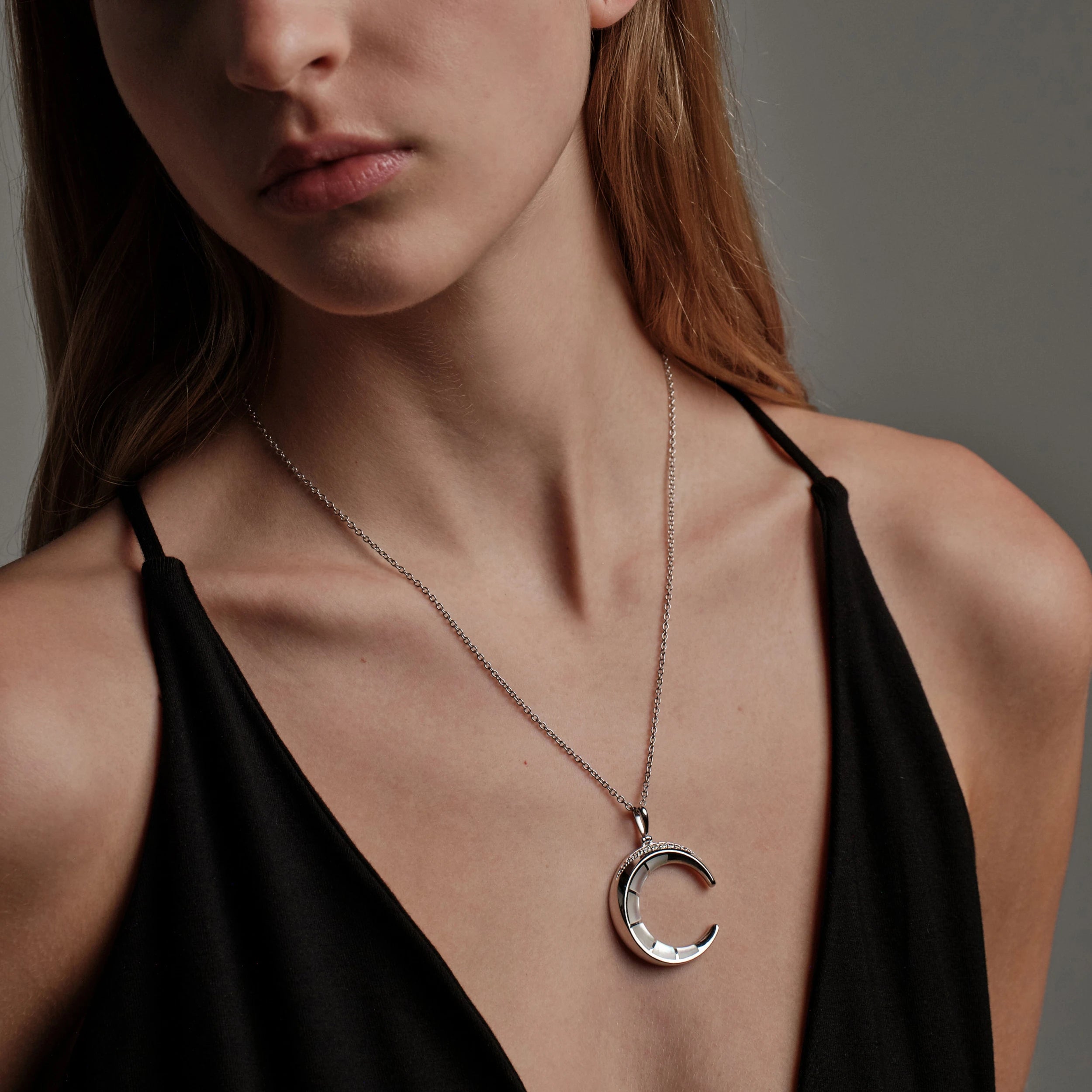 Crescent Moon Pendant