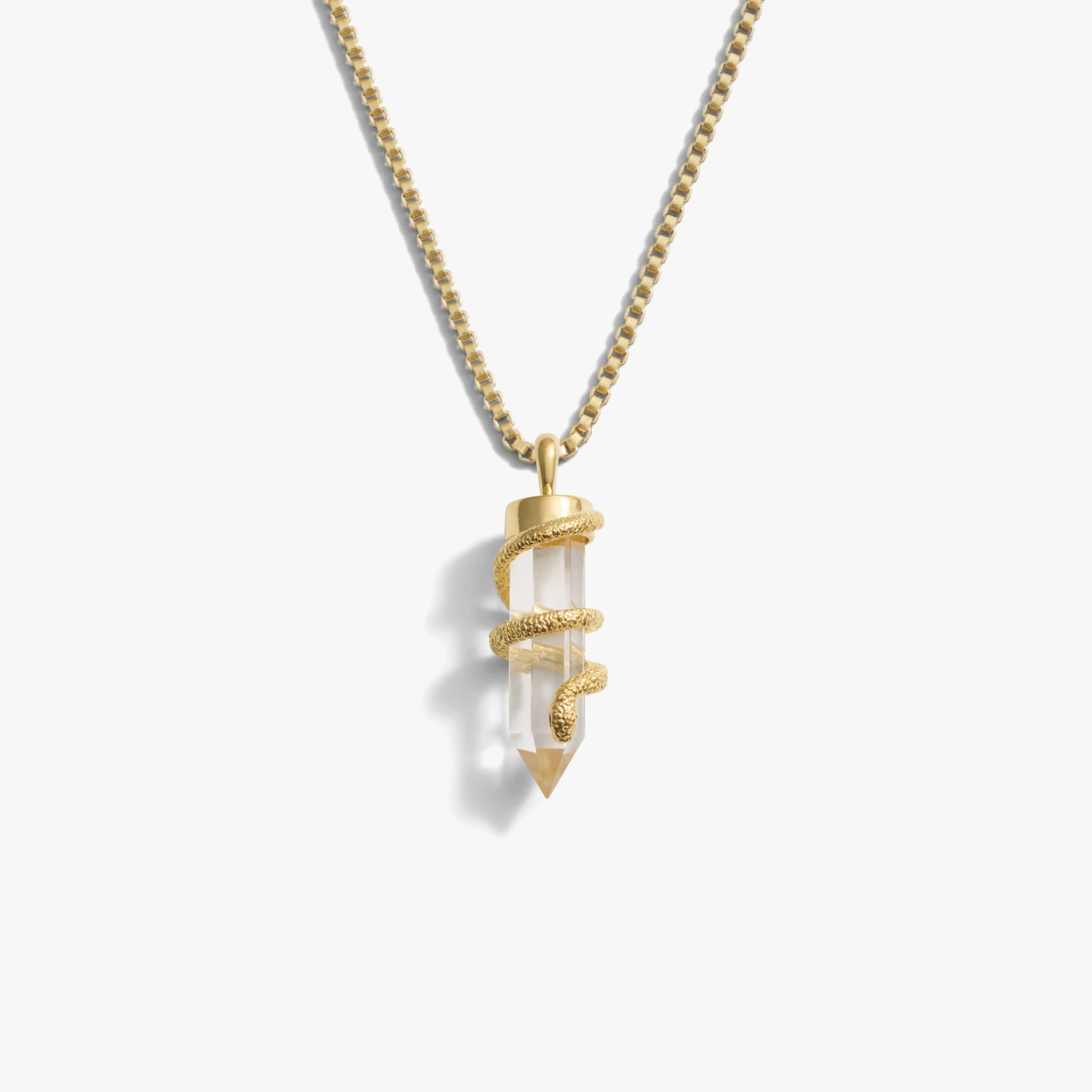 Crystal Snake Necklace