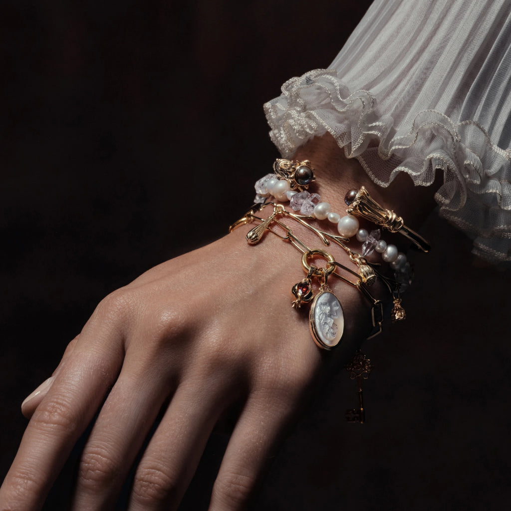 Awe Inspired Bracelets Triple Charm Bracelet