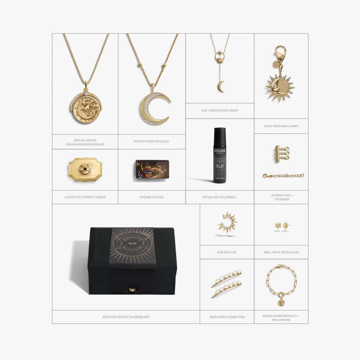 Awe Inspired Box Set 14K Gold Vermeil / Devotion Advent Calendar 2026