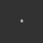 Awe Inspired Earrings 14K White Gold / Single Diamond Star Studs