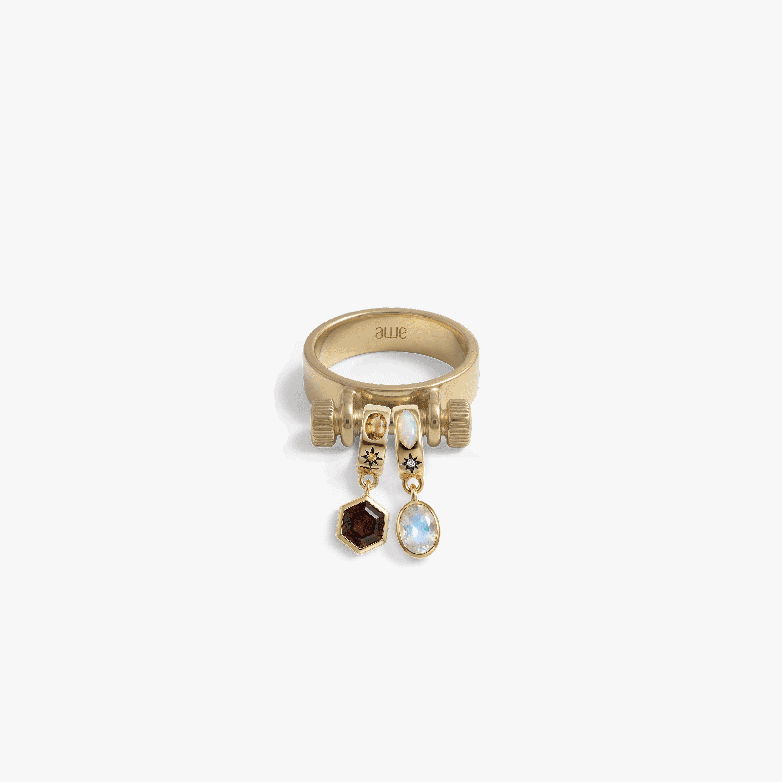 Dual Charm Ring