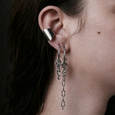 Awe Inspired Earrings Chainmail Dynamic Hoop