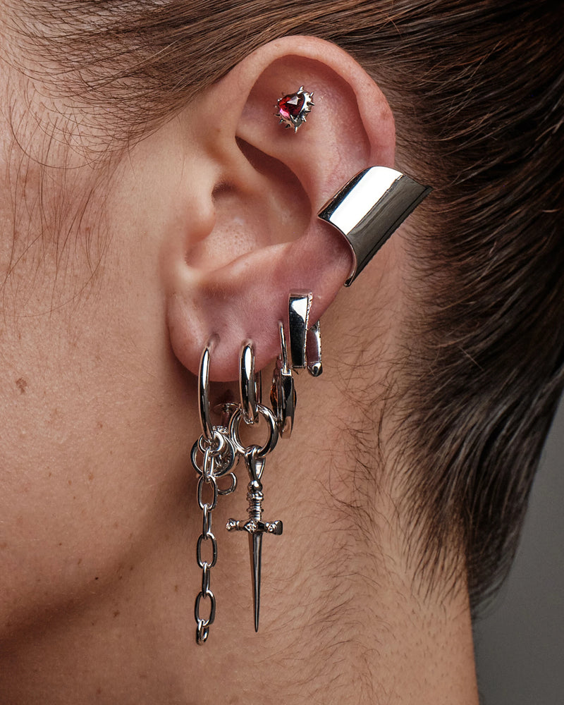 Awe Inspired Earrings Flying Dagger Studs