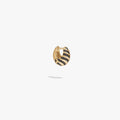 Awe Inspired Earrings 14K Gold Vermeil / Single Mini Roaring Cat Hoops