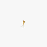 Awe Inspired Earrings 14K Gold Vermeil / Ears / Single Left Eyes Lips Nose Ears Earrings