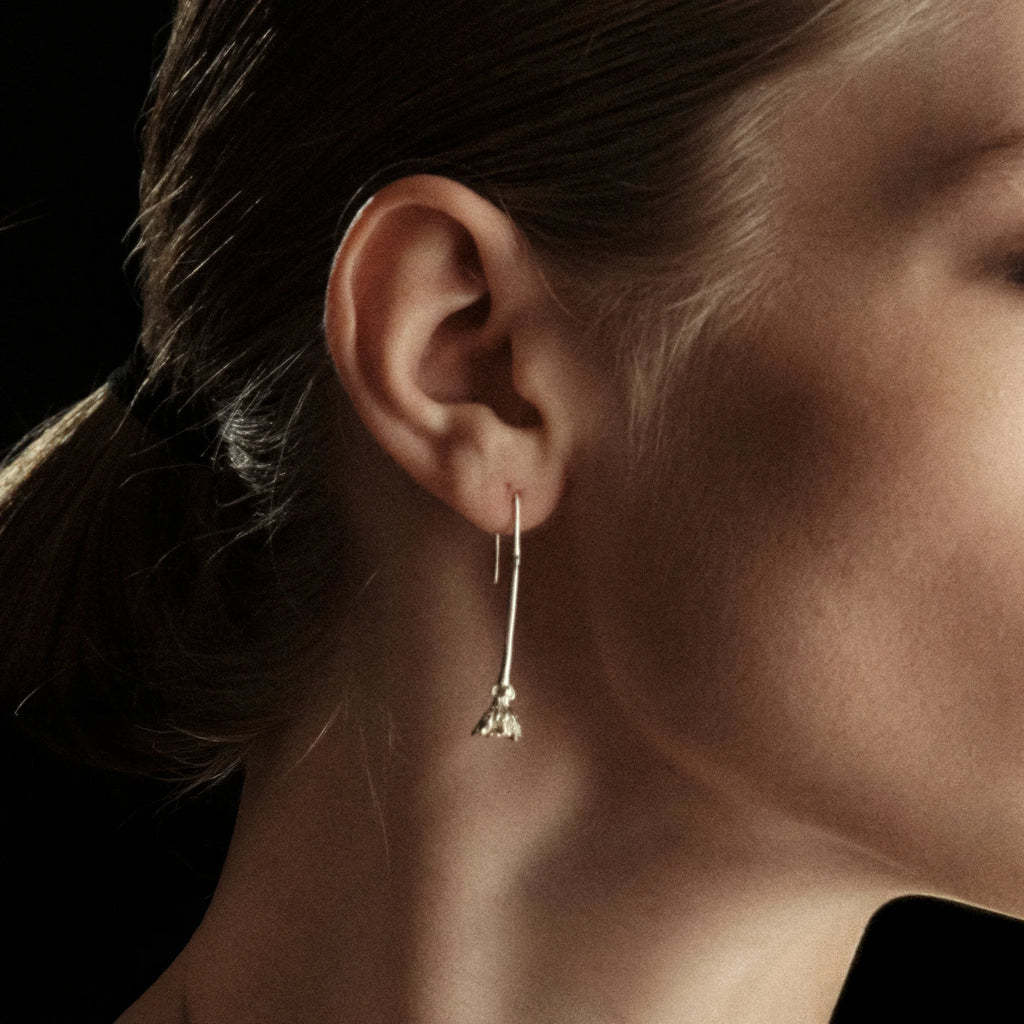 Awe Inspired Earrings Dandelion Divination Earrings