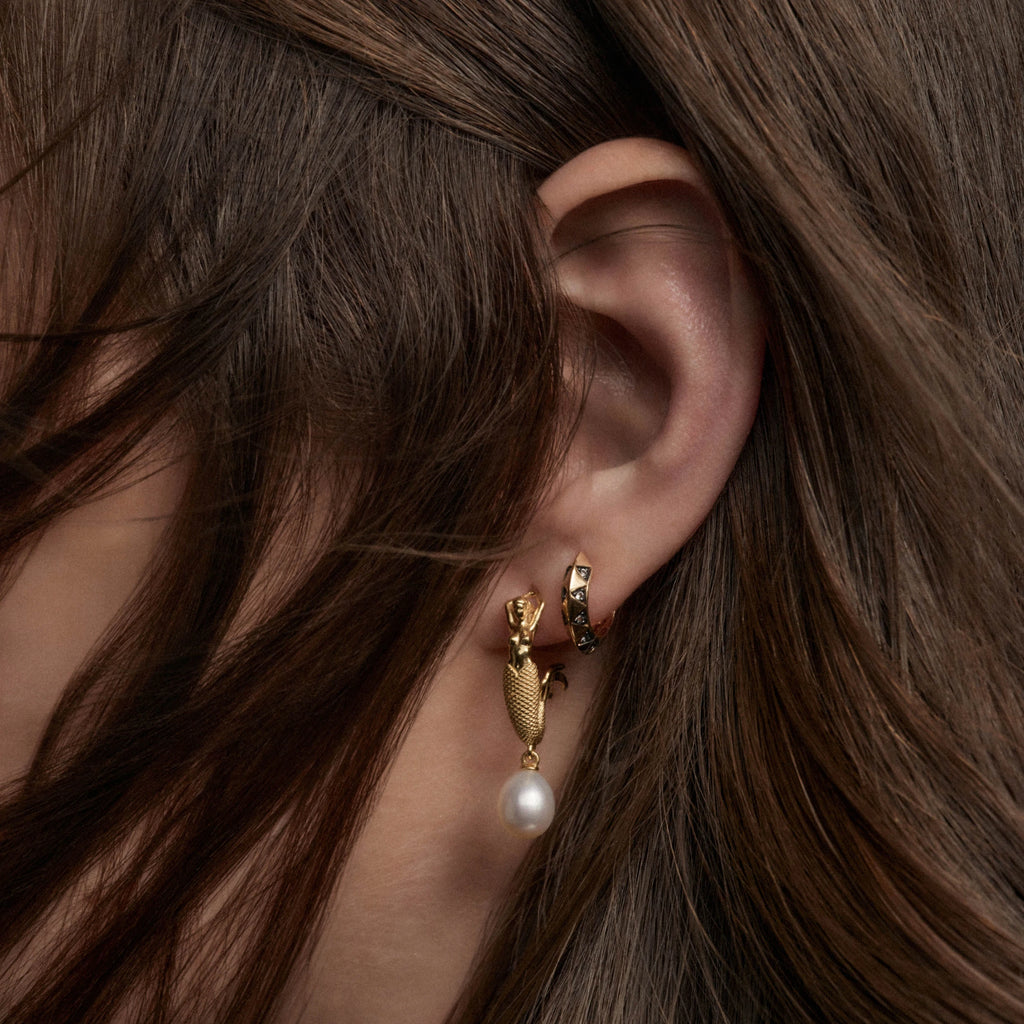 Awe Inspired Earrings Siren Pearl Drop Earring
