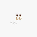 Awe Inspired  Earrings Molten Pearl Asymmetrical Earrings