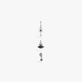 Awe Inspired Earrings 925 Sterling Silver / Single Right Anatomy Of Desire Earrings Set