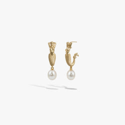 Awe Inspired  Earrings Siren Pearl Drop Earring
