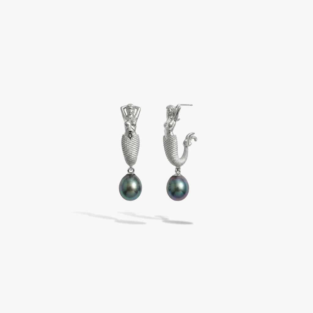 Awe Inspired  Earrings Siren Pearl Drop Earring