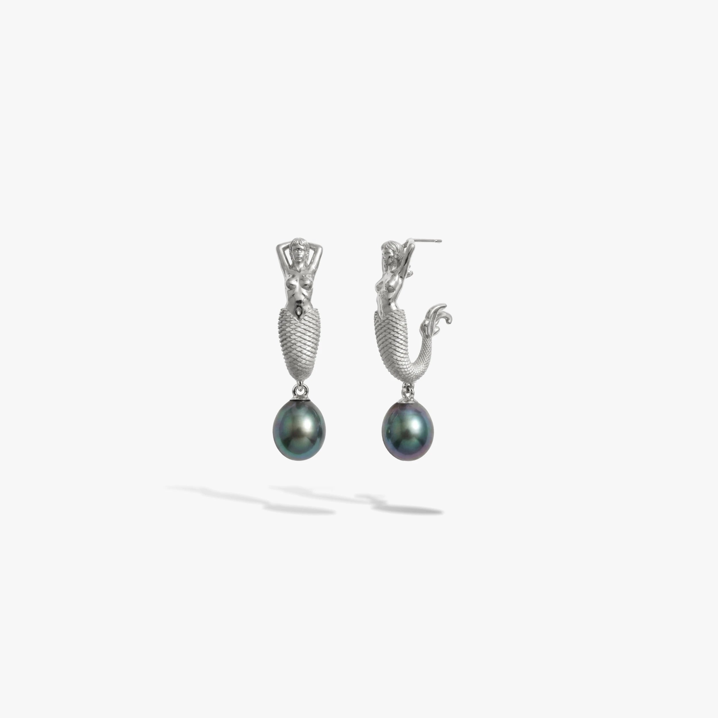 Awe Inspired  Earrings Siren Pearl Drop Earring