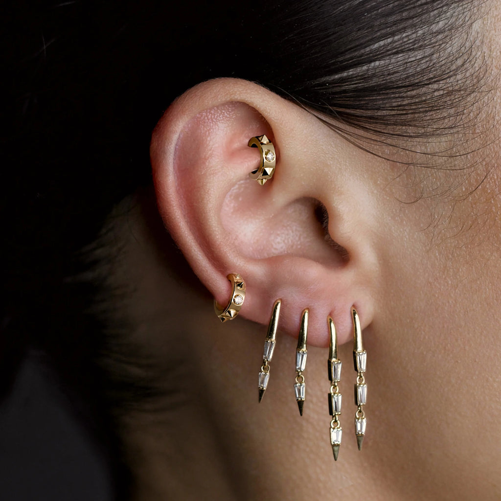 Awe Inspired Earrings Graduated Dagger Earrings