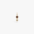 Awe Inspired Earrings 14K Gold Vermeil / Single Gothic Drop Earrings