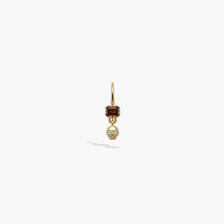 Awe Inspired Earrings 14K Gold Vermeil / Single Gothic Drop Earrings