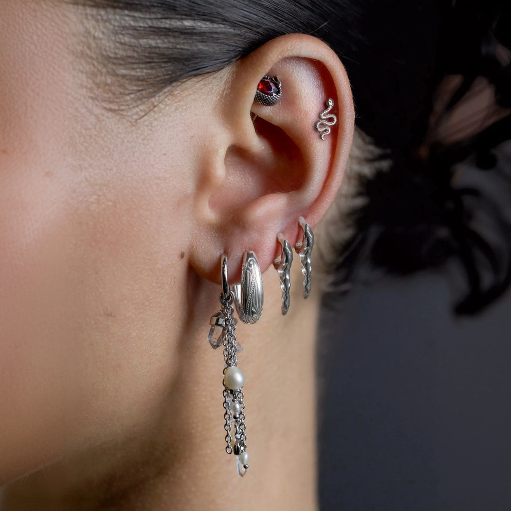 Awe Inspired Earrings Serpent Fang Earrings