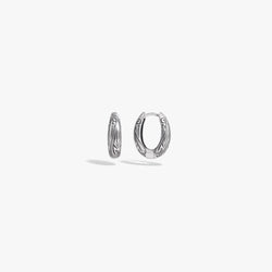 Awe Inspired Earrings 925 Sterling Silver Filigree Hoops