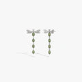 Awe Inspired  Earrings Metamorphic Damselfly Pearl Earrings